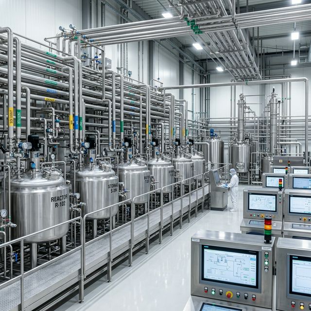 Chemical and Pharmaceutical Industry Setup